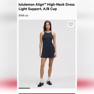 Lululemon High Neck Athletic Dress